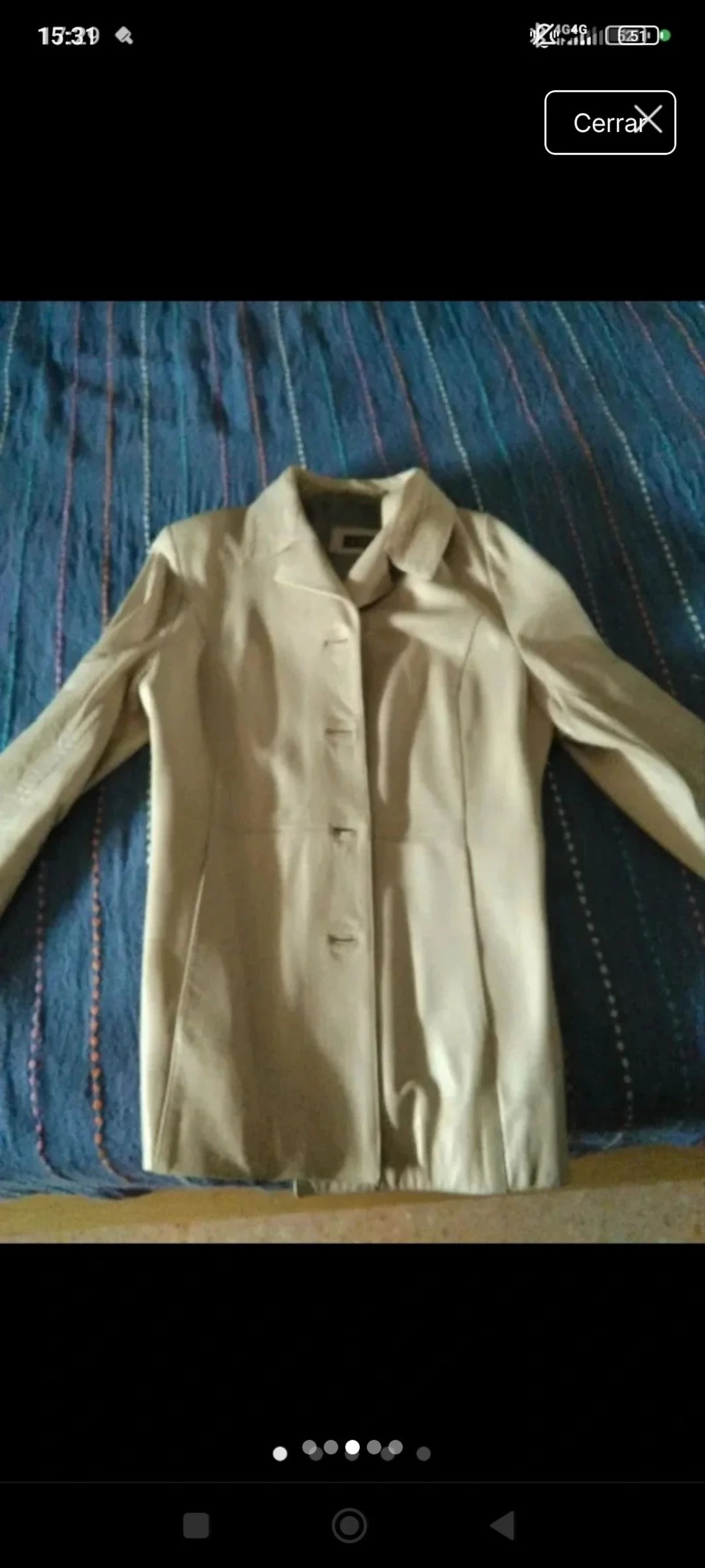 Chaqueta de piel mujer 40